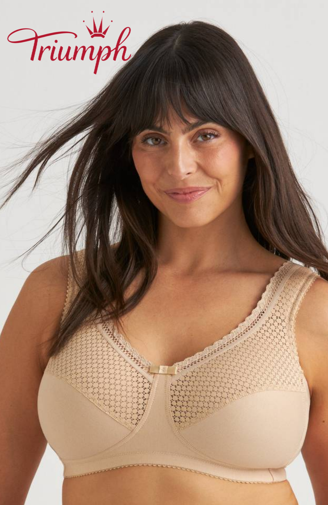 Triumph - 4 részes szett 🔥 Nyomott Comfort Csipkés Melltartó