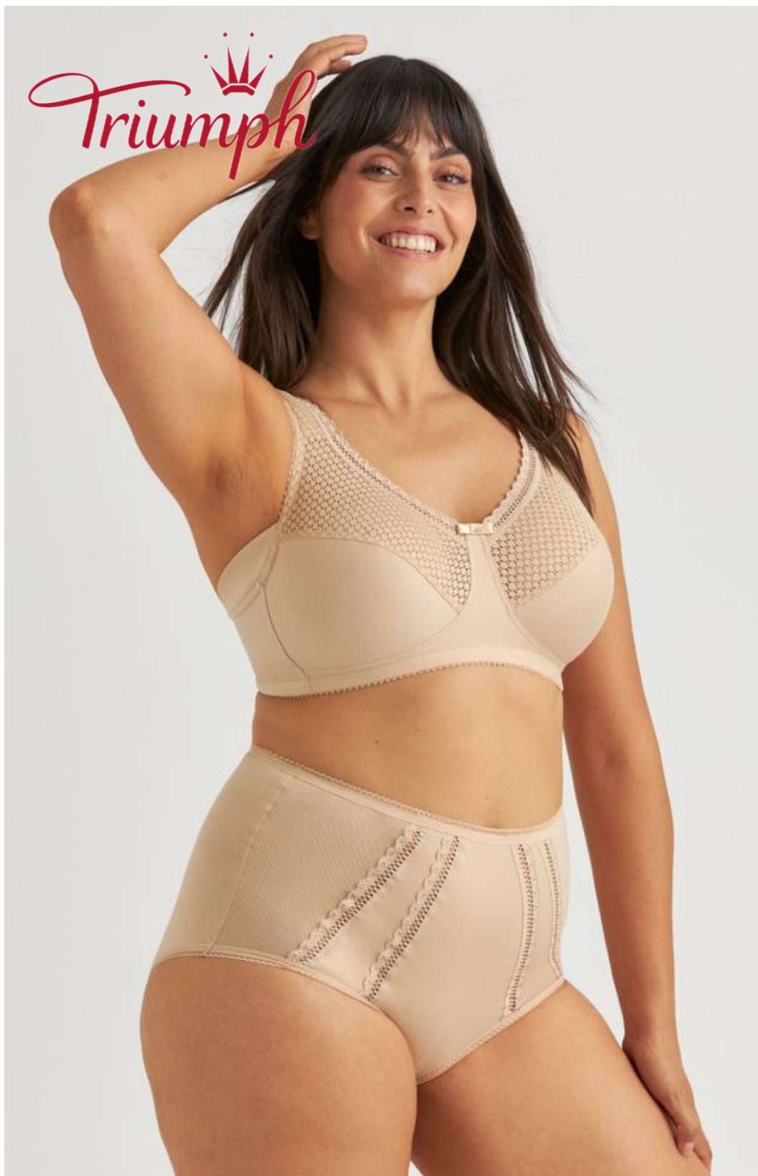 Triumph - 4 részes szett 🔥 Nyomott Comfort Csipkés Melltartó