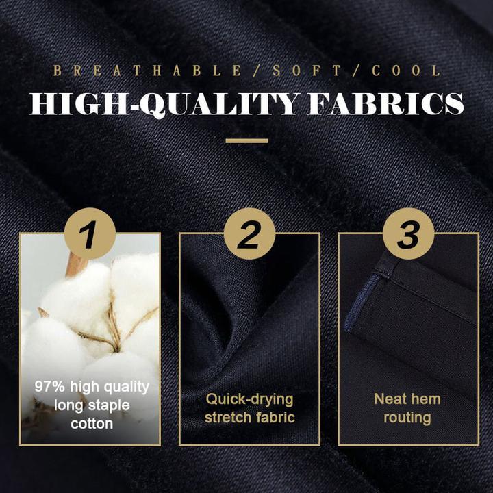 Forró Akció  Magas Nyújthatóságú Férfi Klasszikus Nadrág