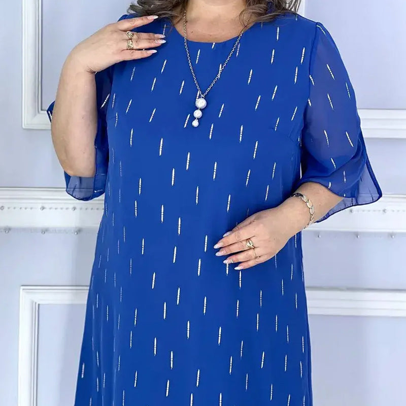 Laza, könnyű, elegáns és bájos mintás ruhák