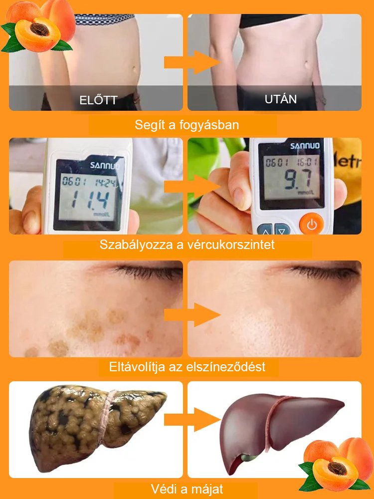 Magas hozamú, könnyen életben maradó sárgabarackfa magok