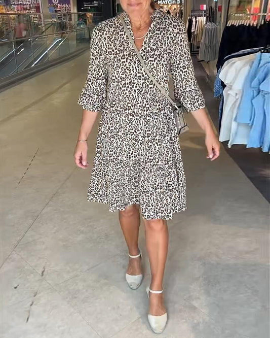 Leopárdmintás ruha