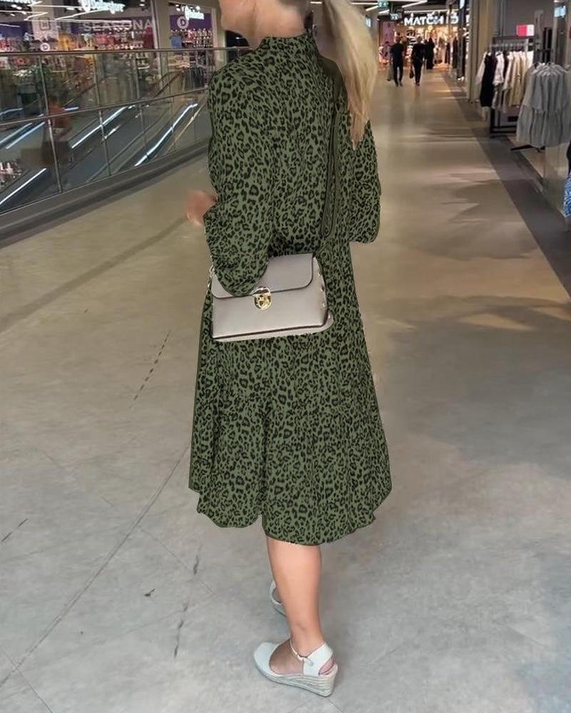 Leopárdmintás ruha