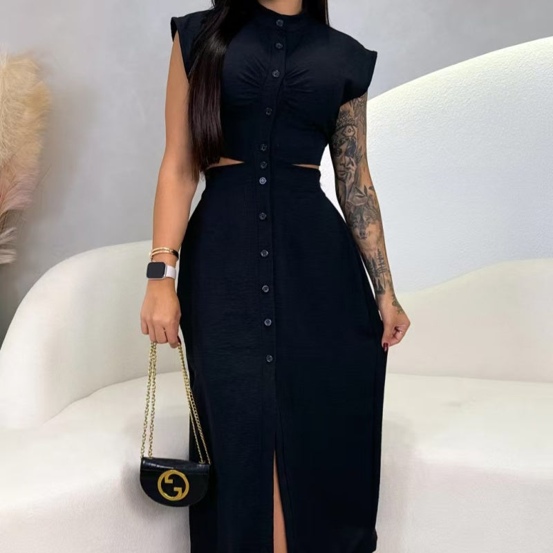 【S-2XL】👗Női elegáns osztott ruha