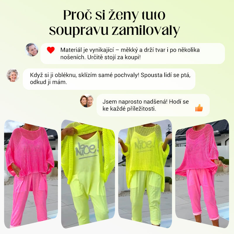 🌸Női overál + üreges lezser felső