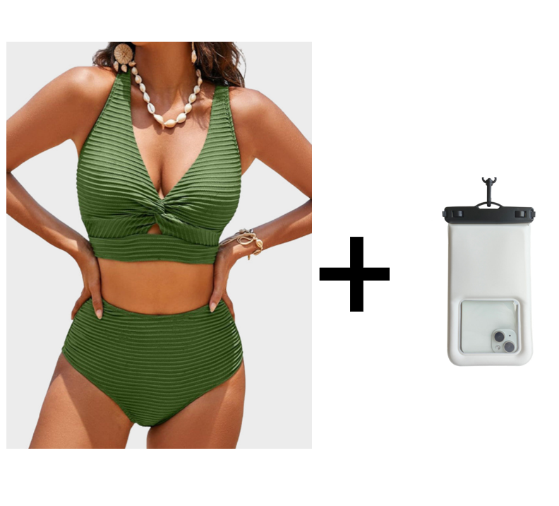 👙Magas derekú bikini szett