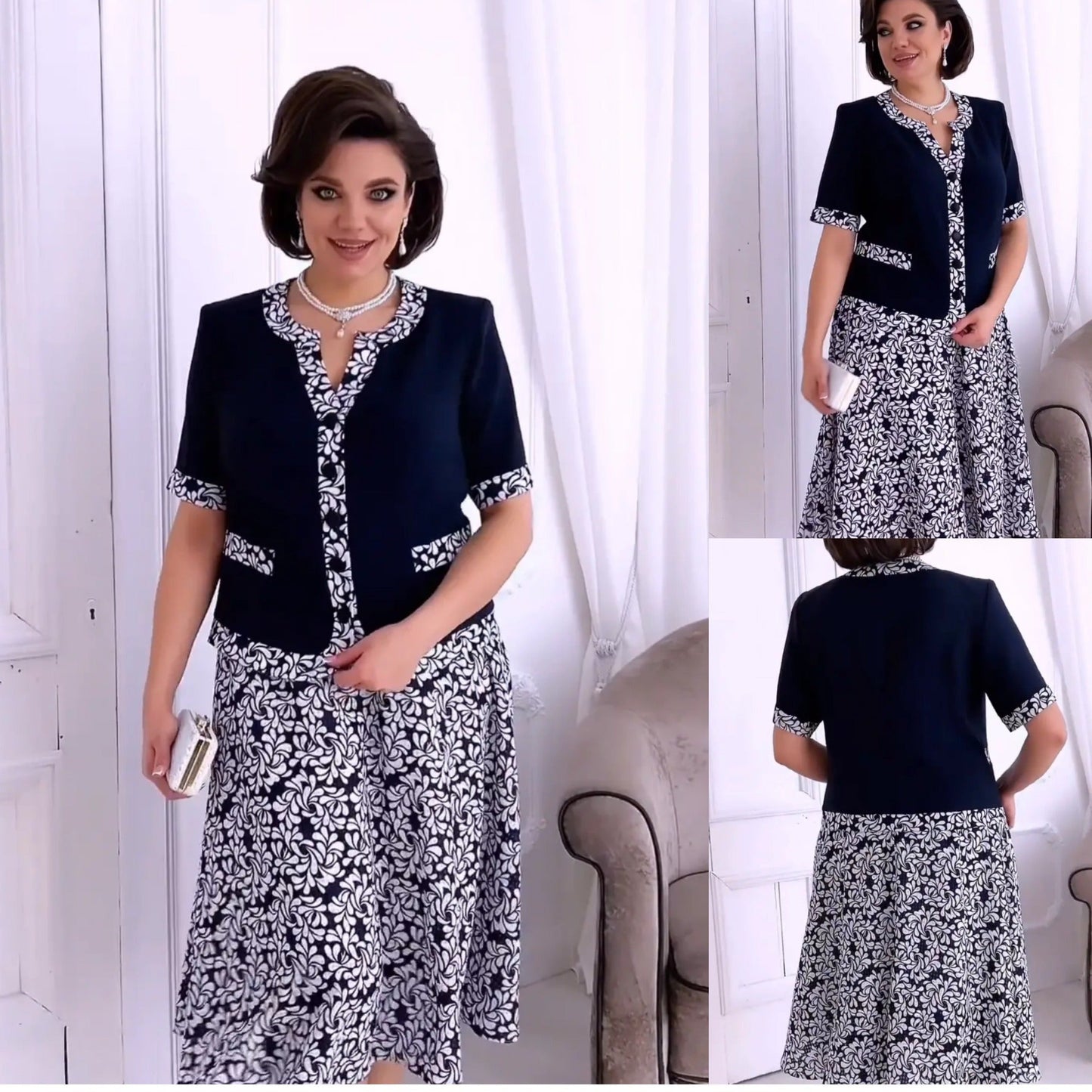 🔥❤️【S-5XL】❤️A legújabb elegáns ruha 2025-ben