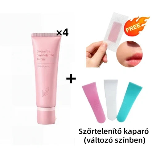 🧴🌸 Kíméletes szőrtelenítő krém – néhány perc alatt bársonyosan sima bőr!✨