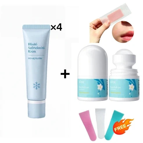 🧴🌸 Kíméletes szőrtelenítő krém – néhány perc alatt bársonyosan sima bőr!✨