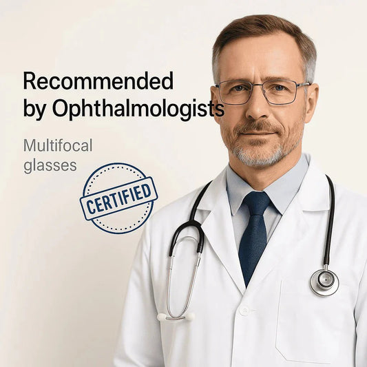VisionSync multifokális szemüveg [adaptív technológia]