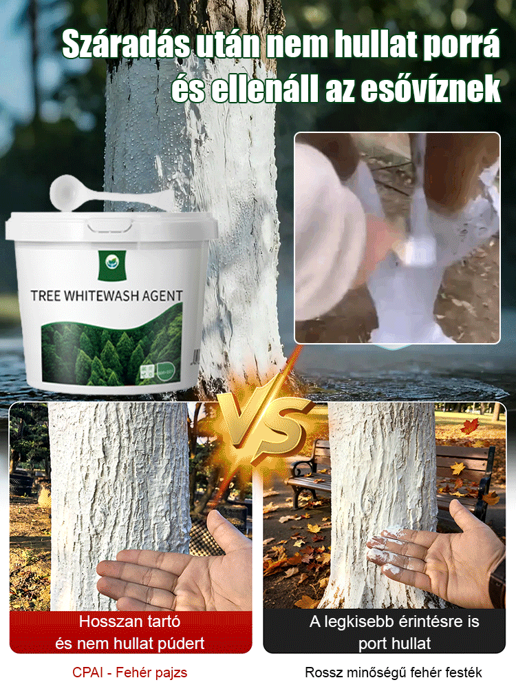 【Rovarirtó, fagyvédő és hidegvédő】Fakéreg fehérítő szer