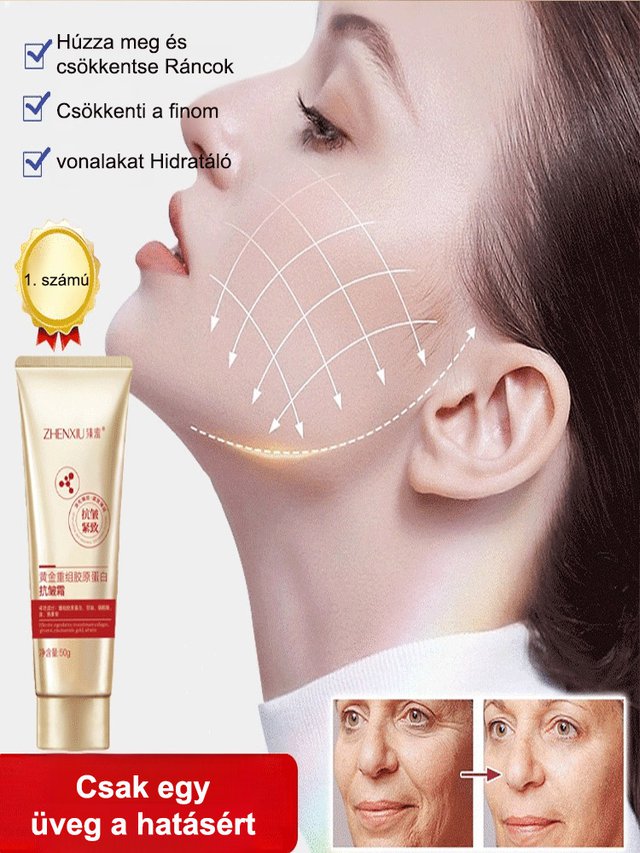 Arany Újraépített Kollagén Ránctalanító Krém