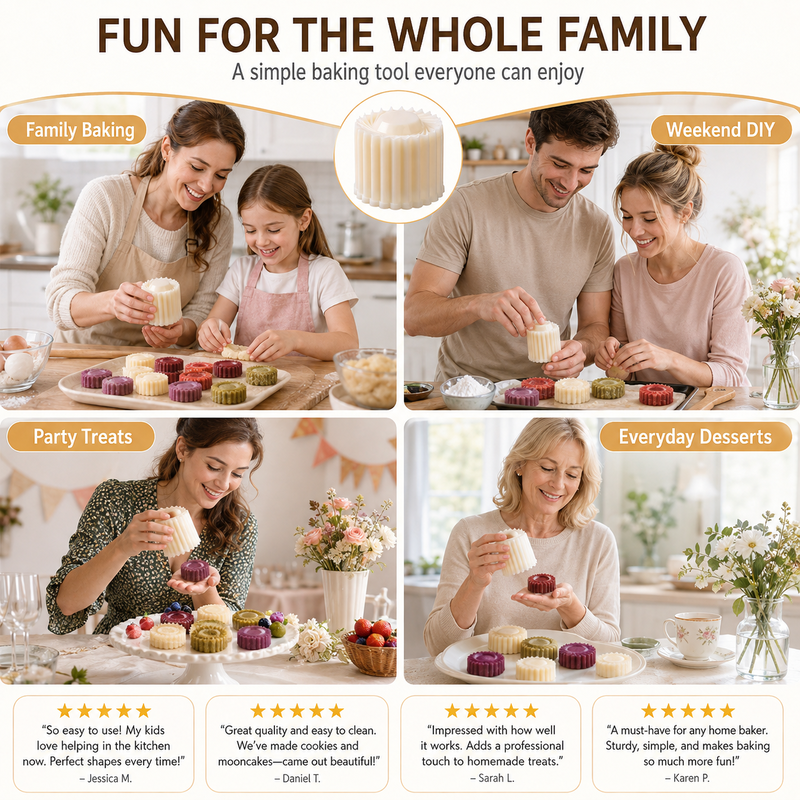 Kreatív kétoldalas süteményforma