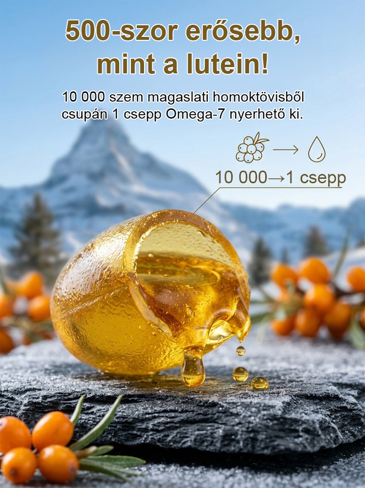 Homoktövismag-olaj szemvédő lágyzselatin kapszula