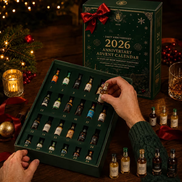 ❄️246. évfordulós adventi naptár 2026📅24 nap az ír whisky felfedezésére