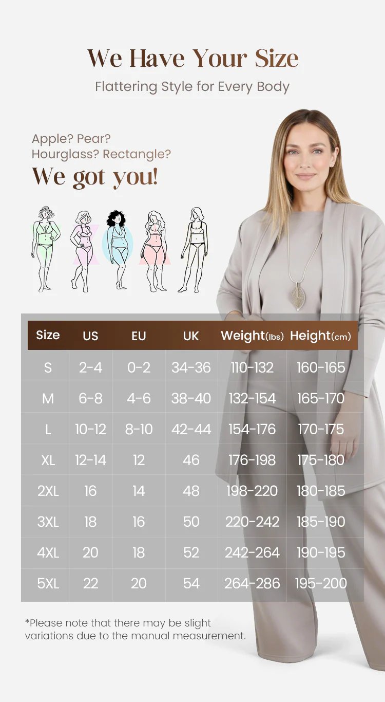 ⏳Különleges, korlátozott ideig érvényes ajánlat⏰Elegáns, 3 részes szett, amely hosszú kardigánt, felsőt és nadrágot tartalmaz💞