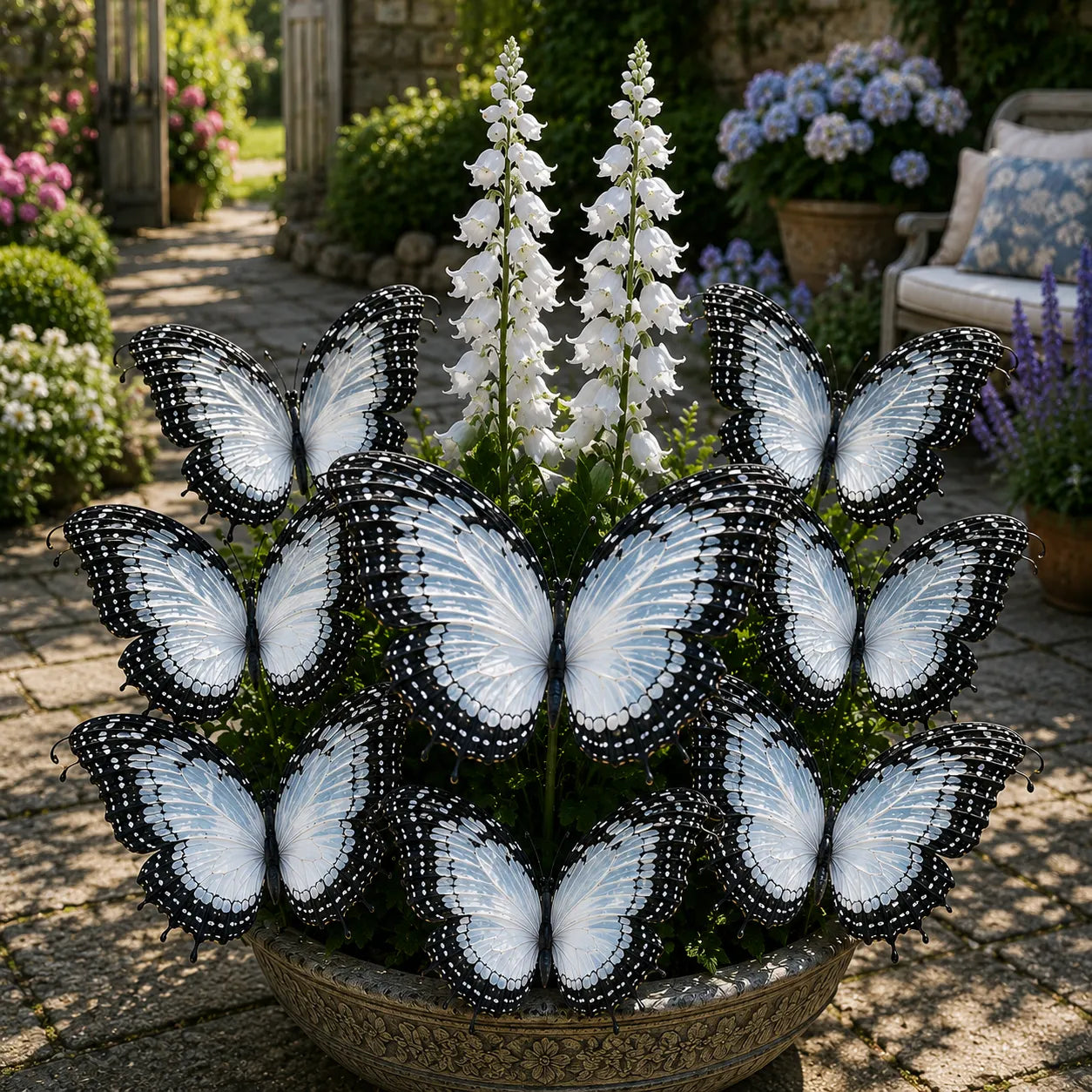 🦋 Pillangókert Hosta hagymái - 🌸A Hosta, Amely Úgy Kinéz, Mint Egy Pillangókkal Tele Kert