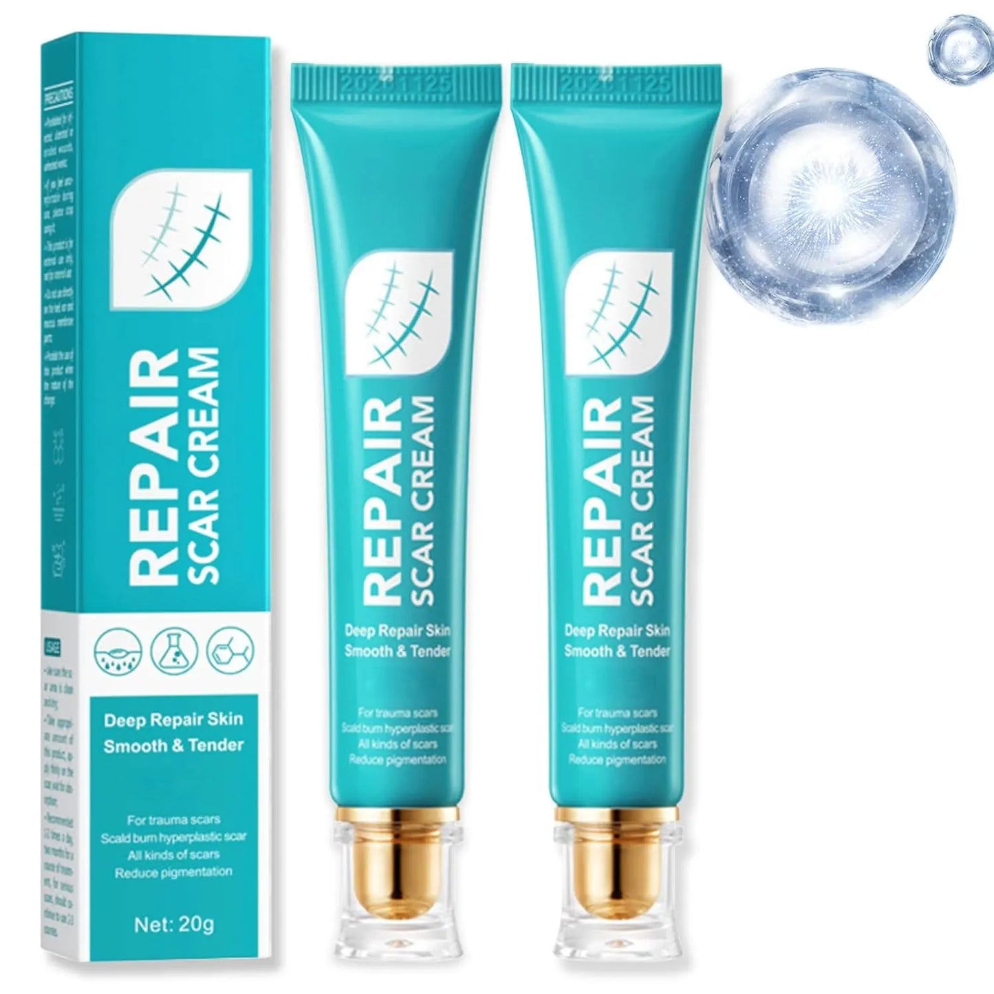 🔥Utolsó nap 50% KEDVEZMÉNY - 🩹Alcuras® Advanced Scar Repair Cream✨