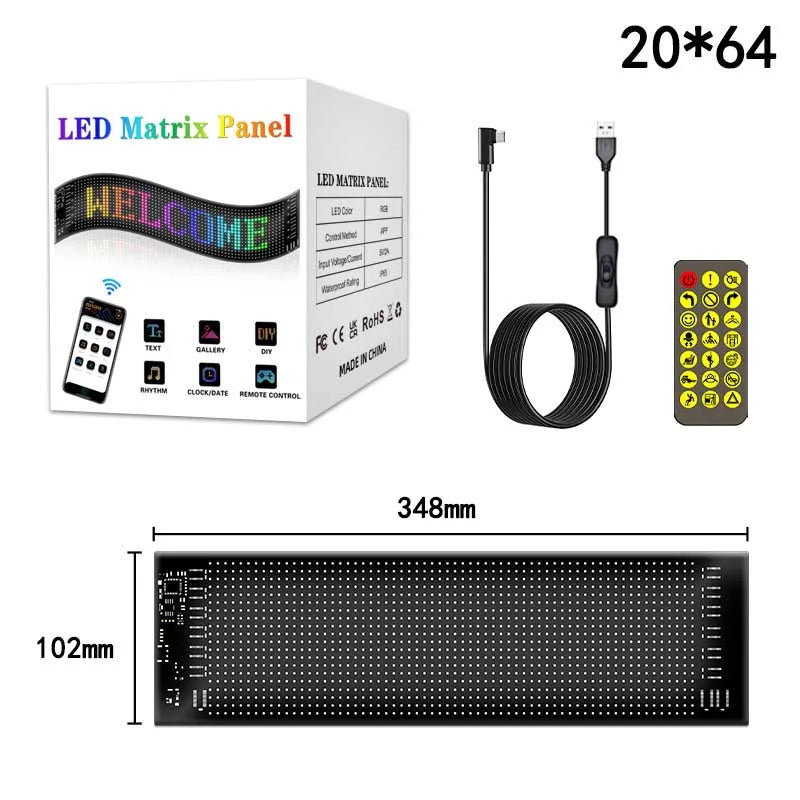 [Exkluzív gyártás] 🔥Devil's Eye Lamp autós LED puha képernyő