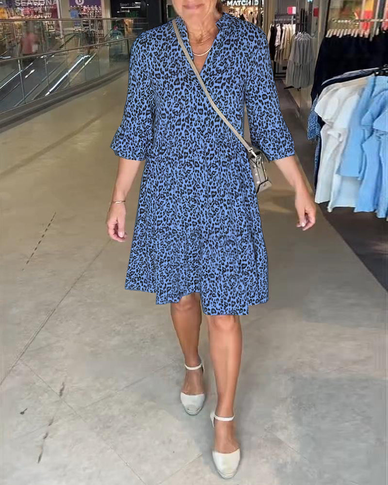 Leopárdmintás ruha