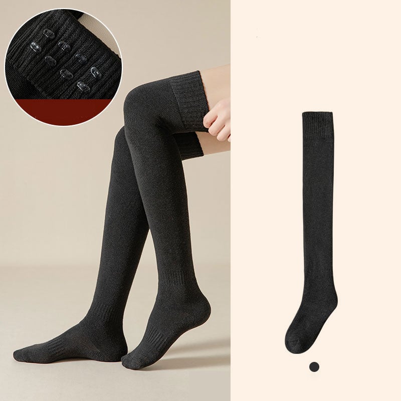 ❄️🧦 Csúszásmentes szilikon térdig érő pamut harisnya 🎁