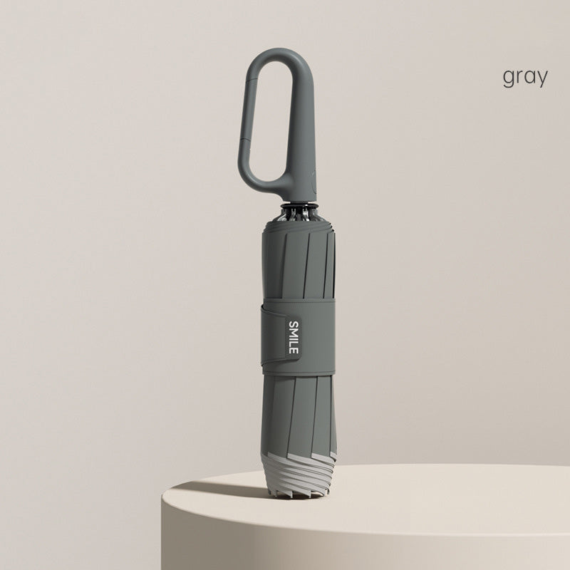 ☂️✨ Fényvisszaverő biztonsági csíkos esernyő! Fordított tágulás és összehúzódás fröccsenő víz nélkül, jó láthatóság homályos környezetben