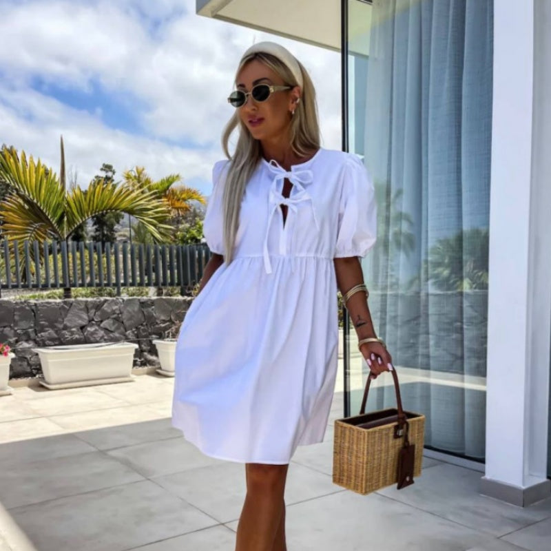 💕 Puffos Ujjú Ruha Masnival Elöl Tiszta Színben