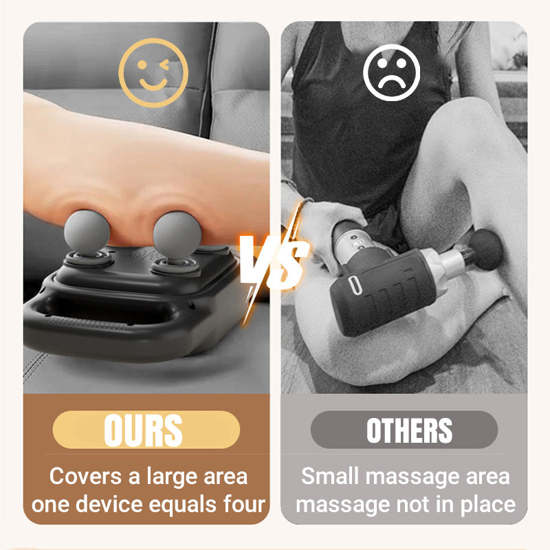 🏋️‍♂️ Fascia masszázs készülék 4 fejjel