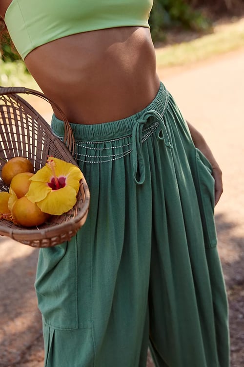 🍁Magas derekú, könnyű pamutnadrág