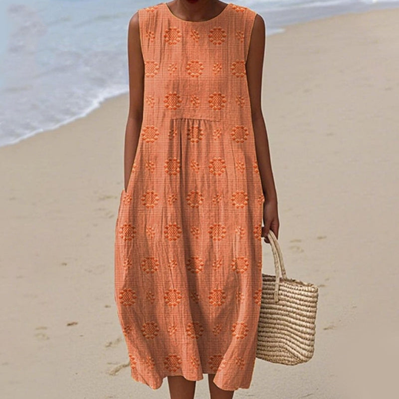 Női lezser ujjatlan ruha