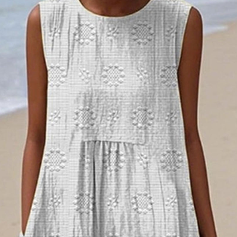 Női lezser ujjatlan ruha