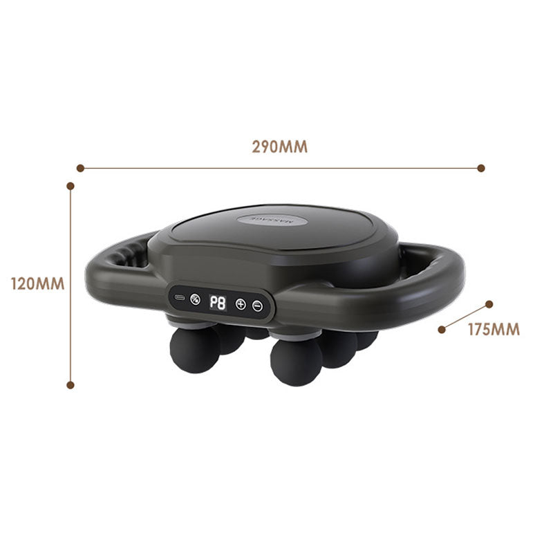 Multifunkcionális automata izommasszázs pisztoly 12 fejjel