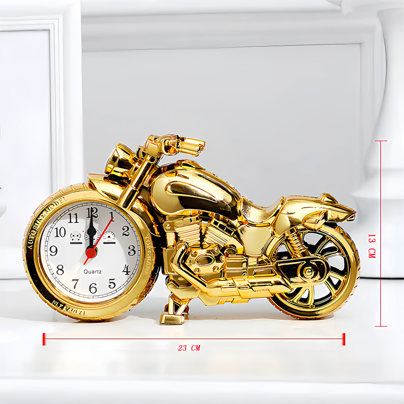 ⏰ Kreatív motorkerékpár ébresztőóra 🏍️🎁