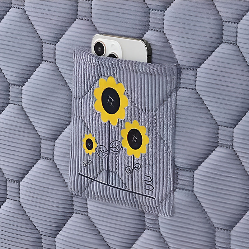 💥 Rugalmas, kárpitozott fejtámla huzat🛏️