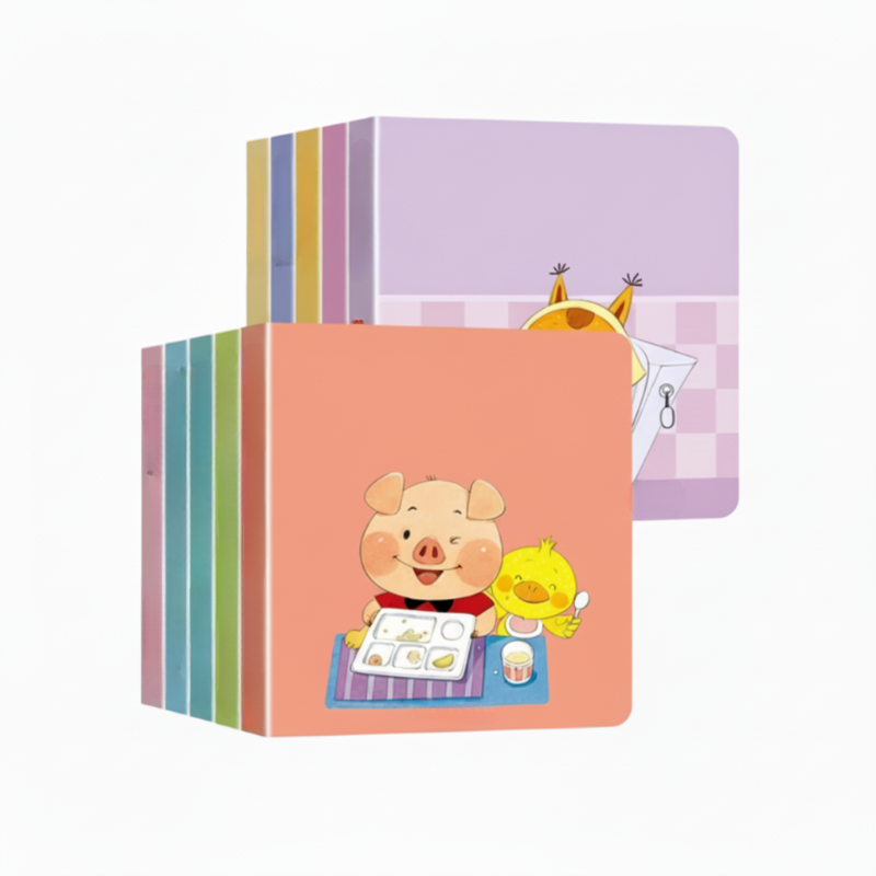 📚🧠 10 db-os interaktív kisgyermekeknek szóló tanulási könyvkészlet 👶💕