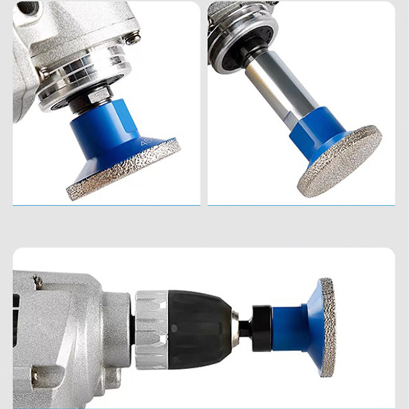 2 hüvelykes forrasztott gyémántcsiszolókorong sarokcsiszolóhoz