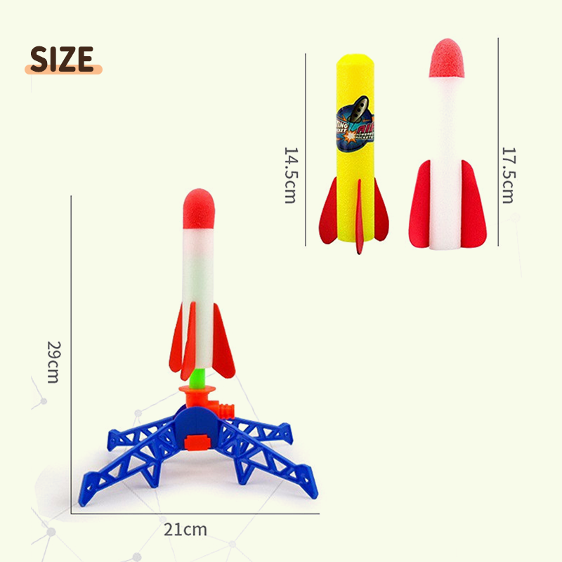 🚀LED-es rakétavető gyerekeknek