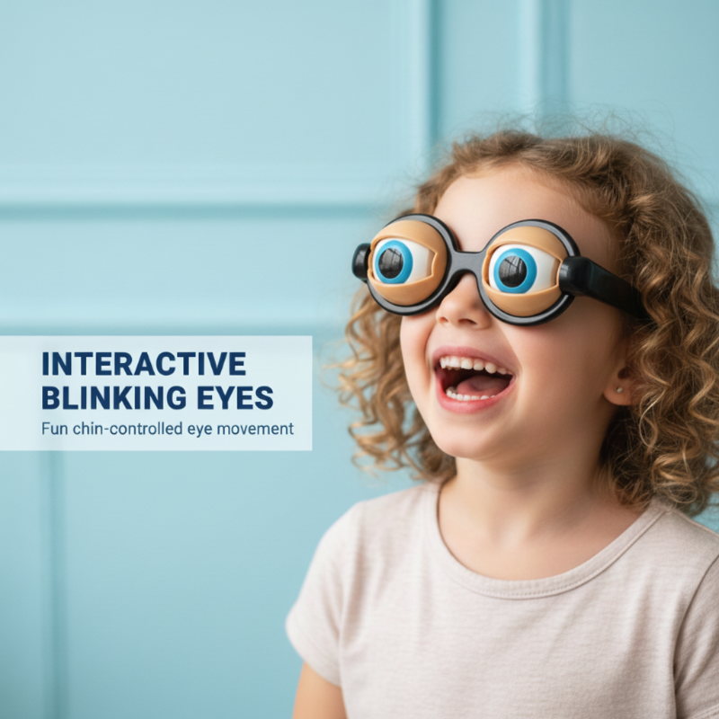 🔥Ünnepi akció – 50% kedvezmény!! 🏆⚡ Villám akció💥 Vidám kacsintós szemüvegek