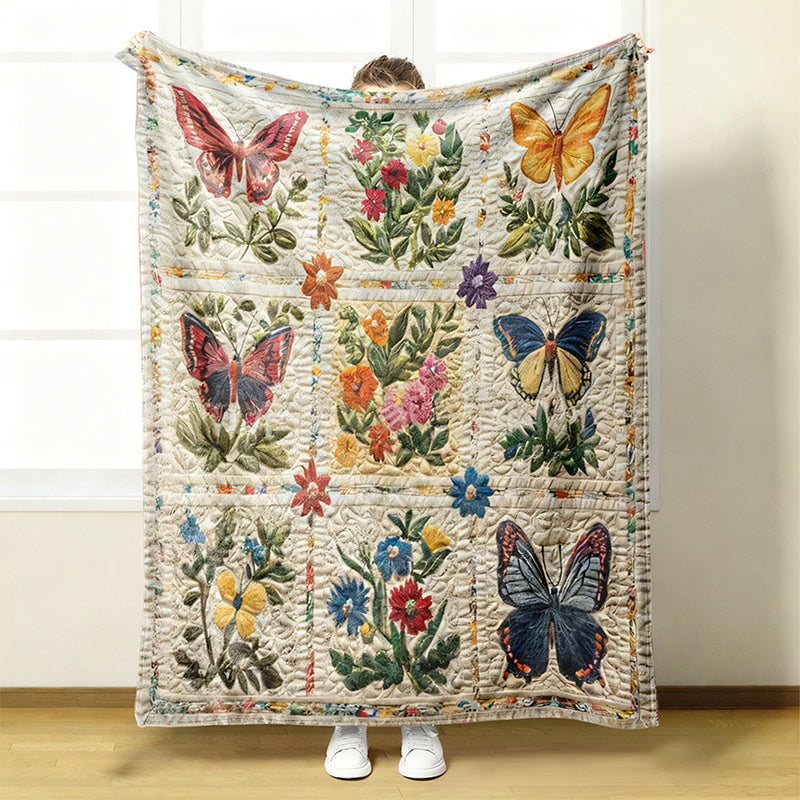 🌼 Kényelmes és puha flanel takaró virágmintával 🛋️💐