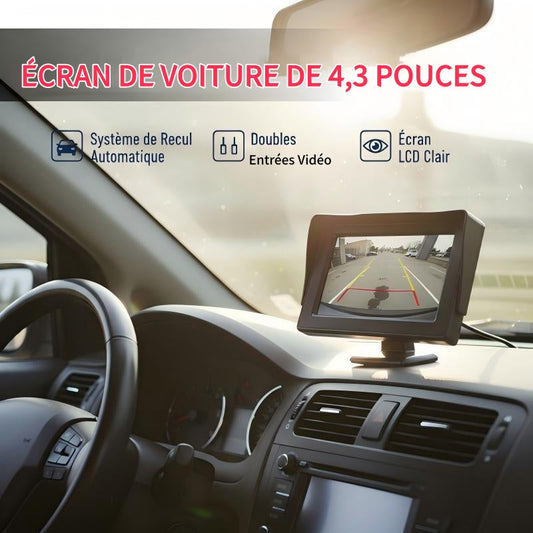 Autós HD Kijelző Médiaplayer | Parkolókamera, Bluetooth, Touchscreen | Tökéletes Megoldás Minden Autóhoz