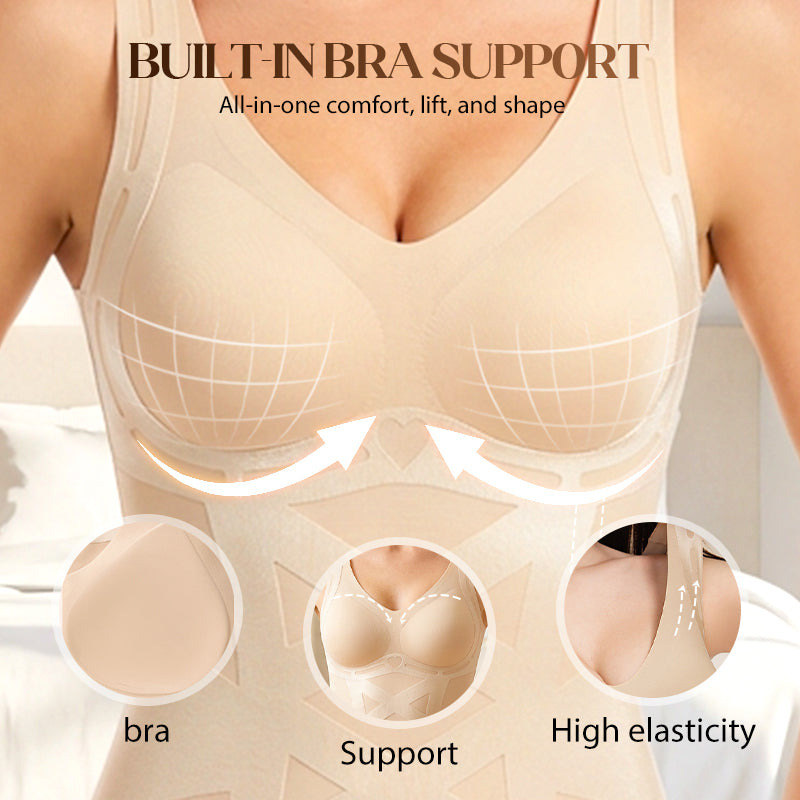 💃Varratmentes, alakformáló camisole beépített melltartóval✨