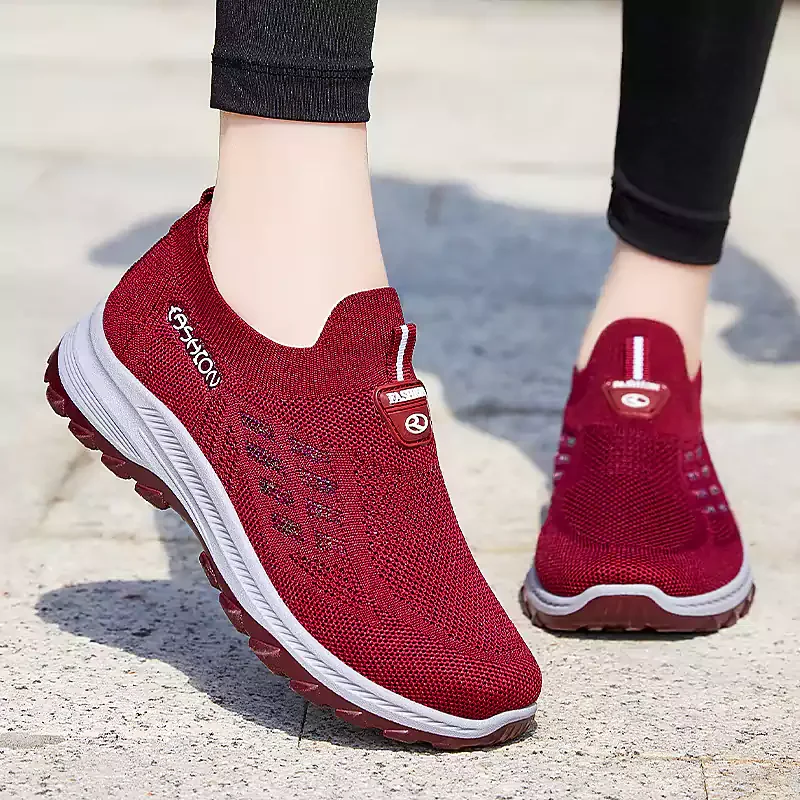 👟 Fly Knit ortopéd cipő – ívelt talptámasz, lélegző és párnázott 🦶✨🩺