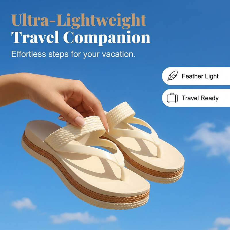 👡 Női platformos flip-flopok kötött pánttal | 36–41-es méretek