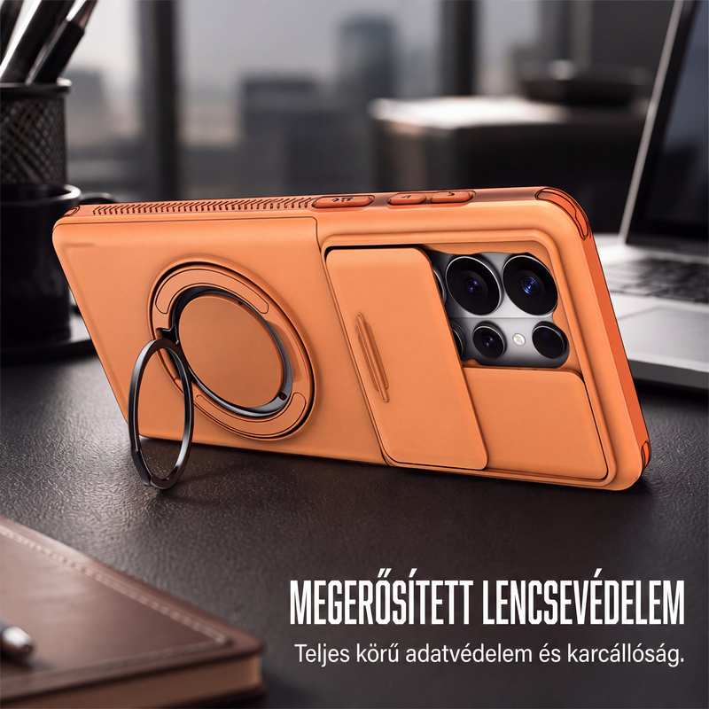 🛡️ Telefon tok kártyatartóval – Ütésálló, rejtett zseb, tökéletes védelem 📦